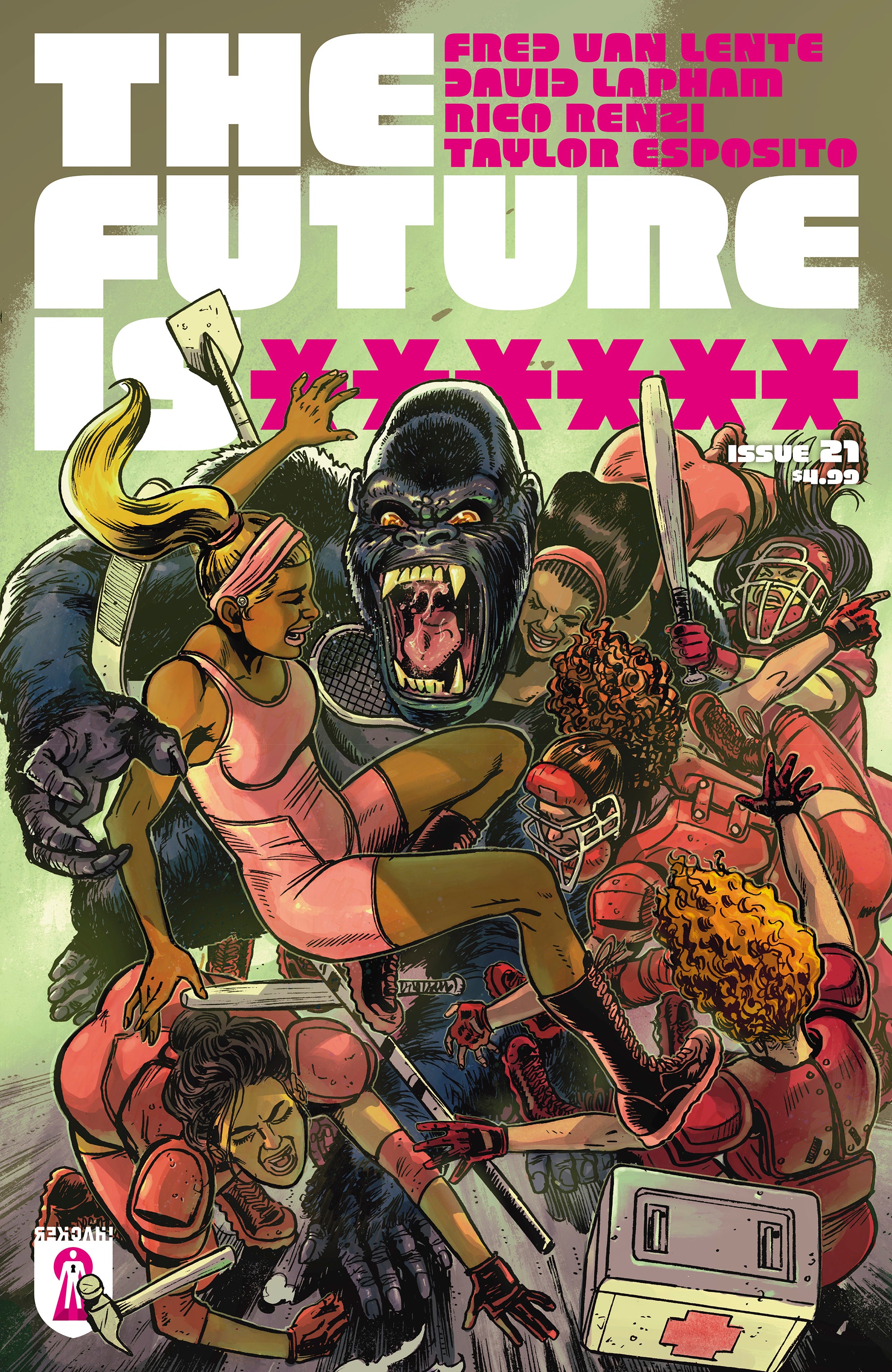 FUTURE IS ****** #21 CVR B DAVID LAPHAM VAR