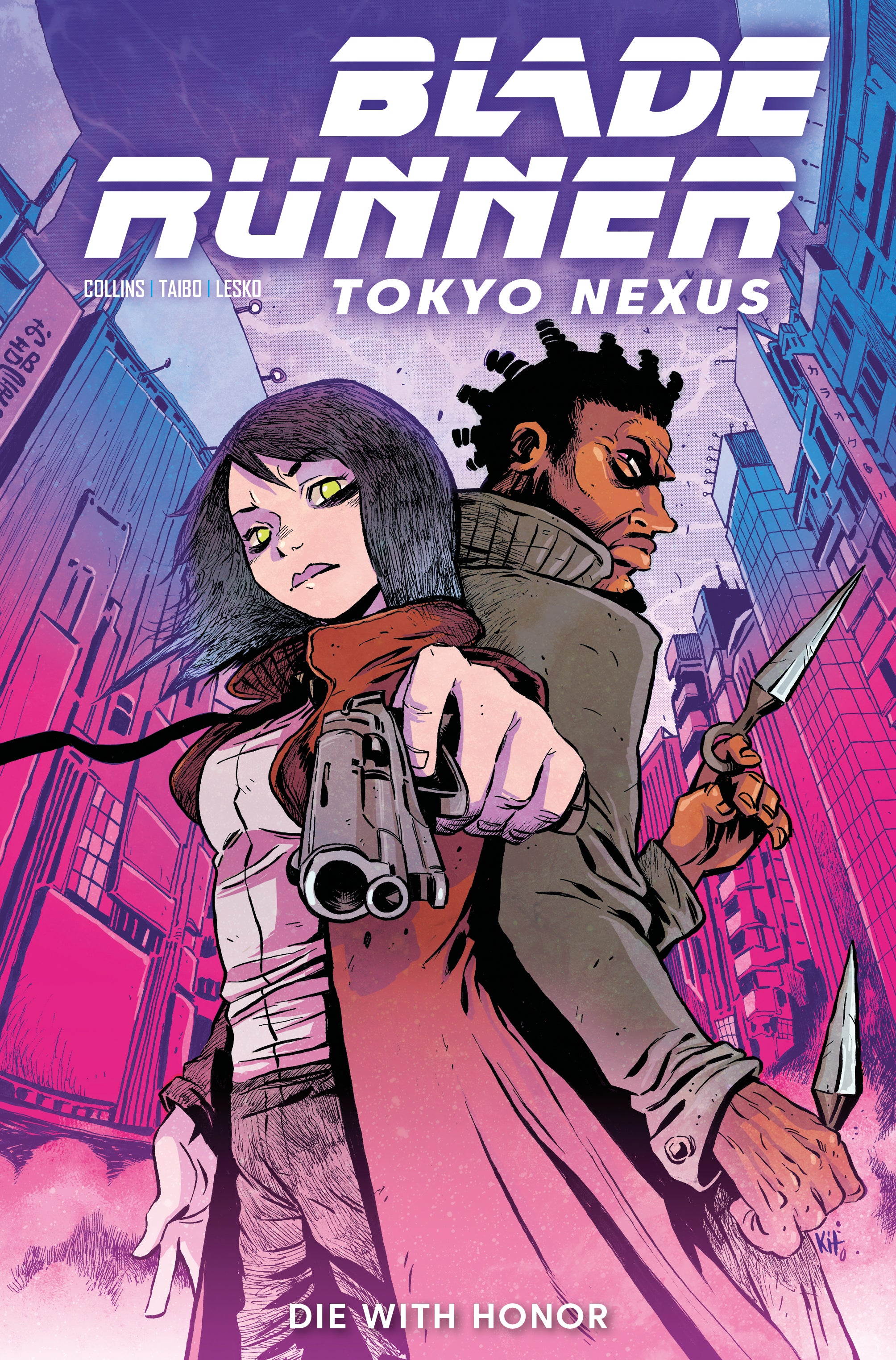 BLADE RUNNER TOKYO NEXUS DIE WITH HONOR #3 (OF 4) CVR C KIT WALLIS VAR