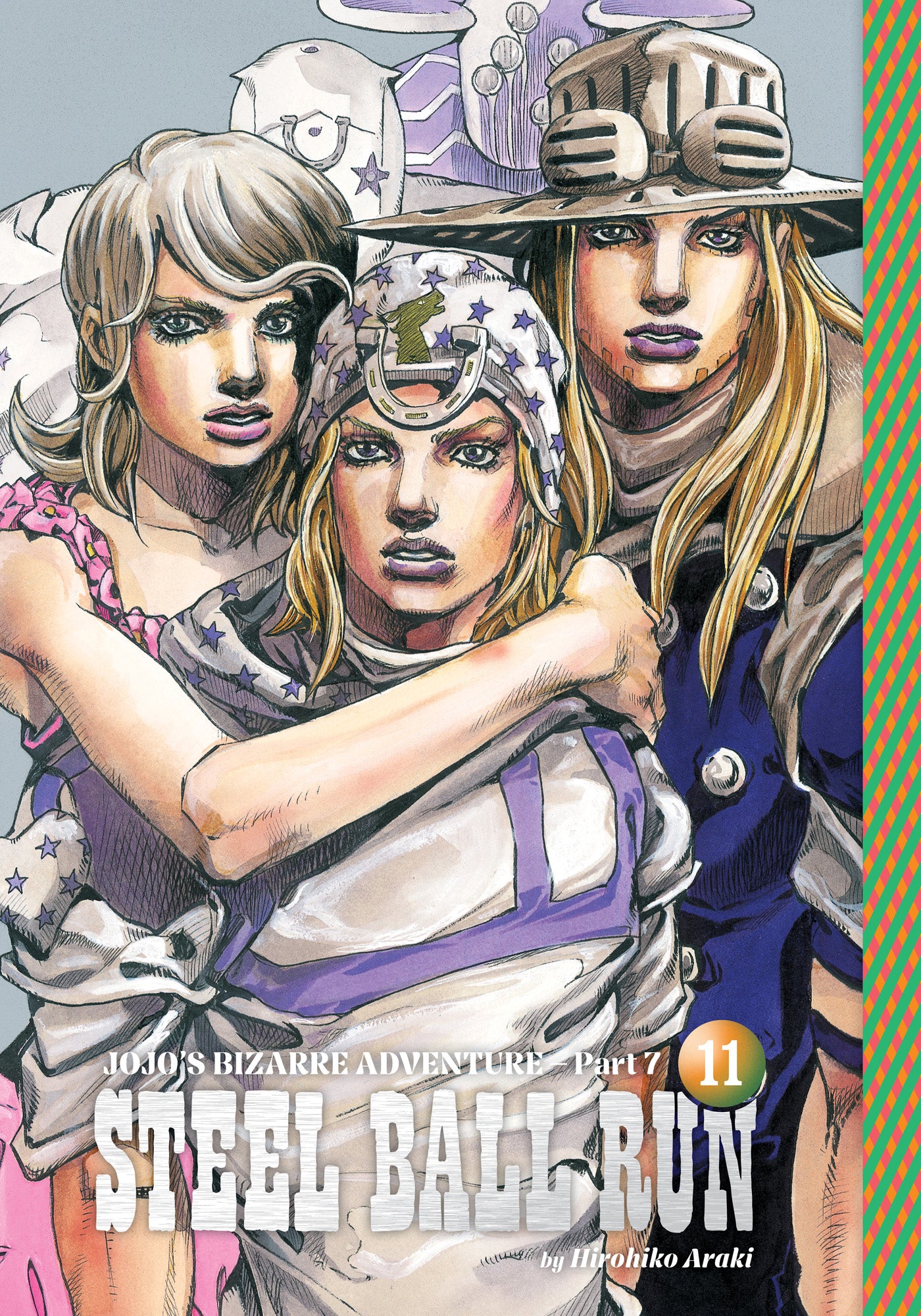 JOJOS BIZARRE ADVENTURE PART 7 STEEL BALL RUN HC VOL 11