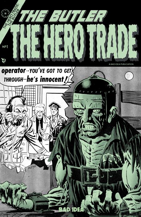HERO TRADE THE BUTLER #1 (ONE SHOT) CVR G STEVE DITKO GLOW-IN-THE-DARK OLD MASTERS VAR