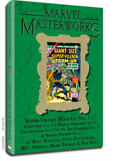 MARVEL MASTERWORKS SUPER-VILLAIN TEAM-UP HC VOL 01 RON WILSON DIRECT MARKET EDITION CVR