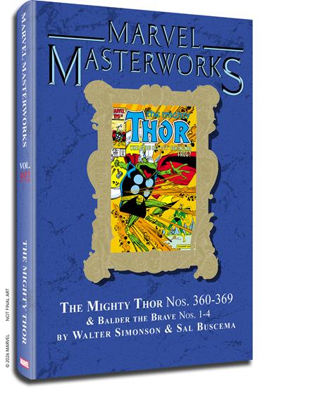 MARVEL MASTERWORKS THE MIGHTY THOR HC VOL 25 WALTER SIMONSON DIRECT MARKET EDITION CVR