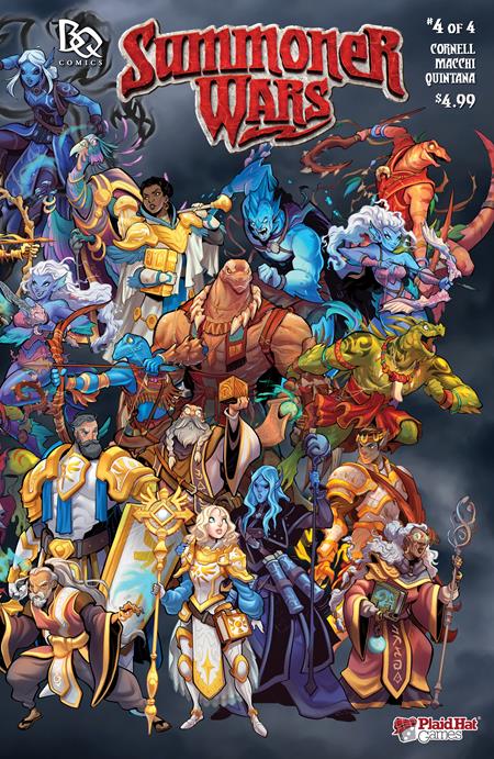 SUMMONER WARS #4 (OF 4) CVR B MARTIN ABEL GROUP ART VAR