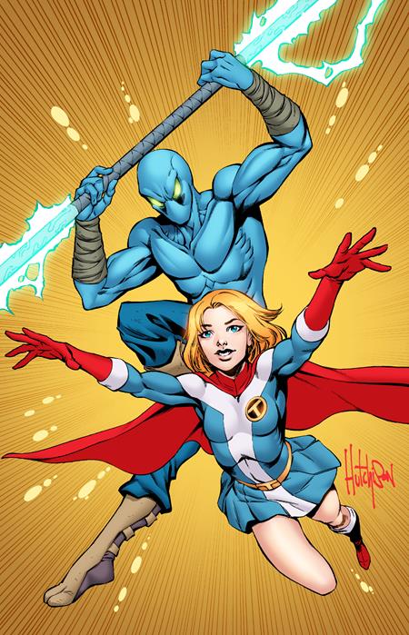 TOMORROW GIRL X ZEN INTERGALACTIC NINJA #2 (OF 2) CVR B DAVID HUTCHISON VIRGIN VAR