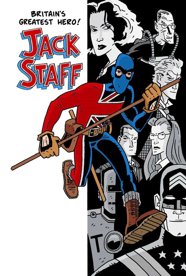 JACK STAFF TRADE PAPERBACK VOL 01 EVERYTHING USED TO BE B & W