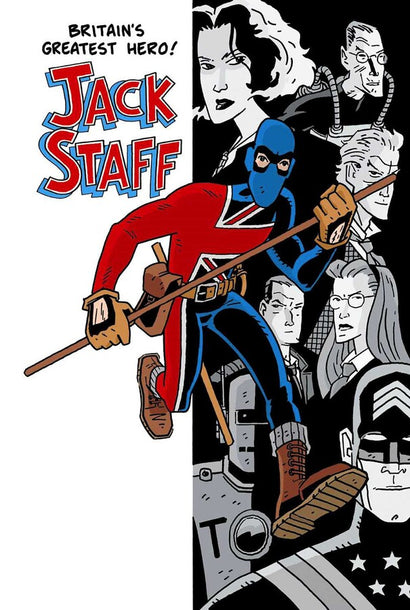 JACK STAFF TRADE PAPERBACK VOL 01 EVERYTHING USED TO BE B & W