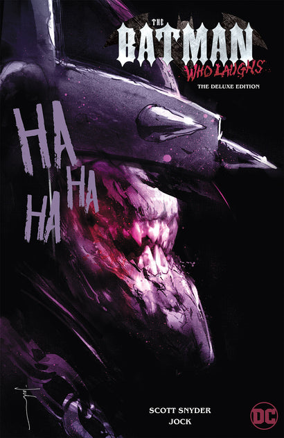 BATMAN WHO LAUGHS THE DELUXE EDITION HARDCOVER