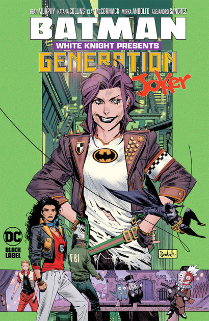 BATMAN WHITE KNIGHT PRESENTS GENERATION JOKER HARDCOVER 