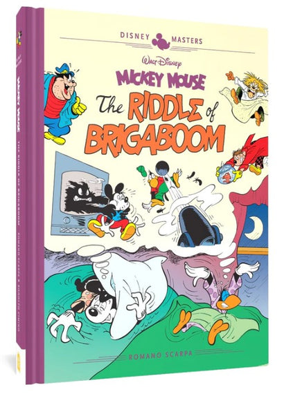 WALT DISNEYS MICKEY MOUSE HARDCOVER VOL 23 THE RIDDLE OF BRIGABOOM DISNEY MASTERS