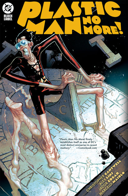 PLASTIC MAN NO MORE HARDCOVER 