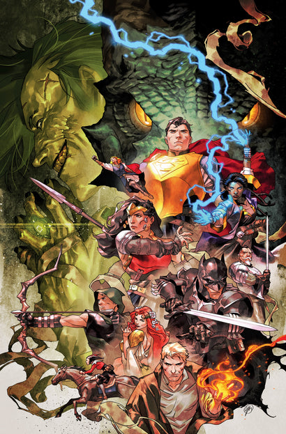 DARK KNIGHTS OF STEEL THE DELUXE EDITION HARDCOVER BOOK MARKET YASMINE PUTRI CVR