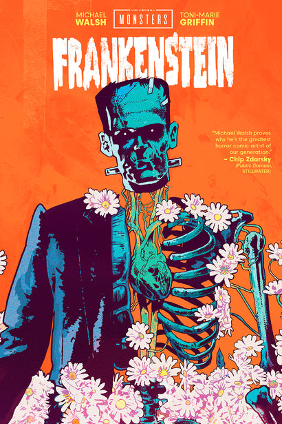 UNIVERSAL MONSTERS FRANKENSTEIN HARDCOVER MICHAEL WALSH