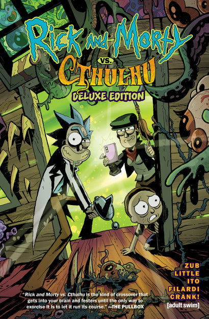 RICK AND MORTY VS. CTHULHU DELUXE EDITION HARDCOVER