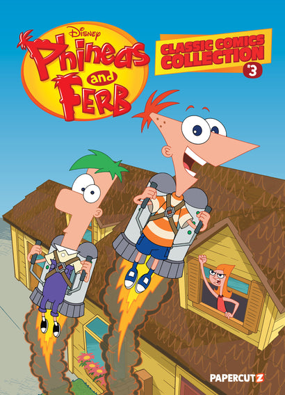 PHINEAS AND FERB CLASSIC COMICS COLLECTION HARDCOVER VOL 03