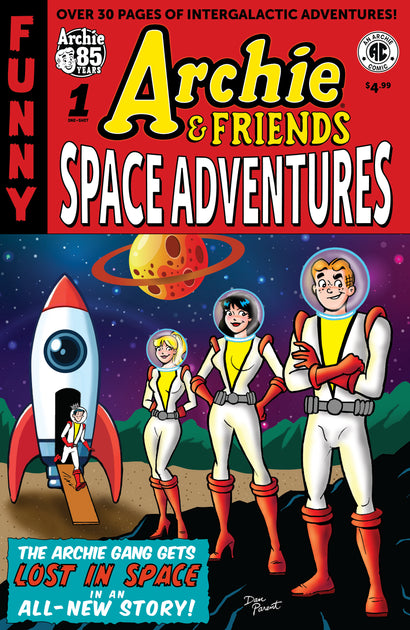 ARCHIE & FRIENDS #20 SPACE ADVENTURES COVER A DAN PARENT
