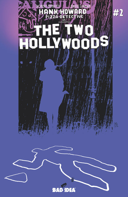 HANK HOWARD PIZZA DETECTIVE THE TWO HOLLYWOODS #2 COVER A ANDREA SORRENTINO