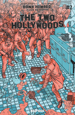 HANK HOWARD PIZZA DETECTIVE THE TWO HOLLYWOODS #2 COVER B DAVID LAPHAM VARIANT