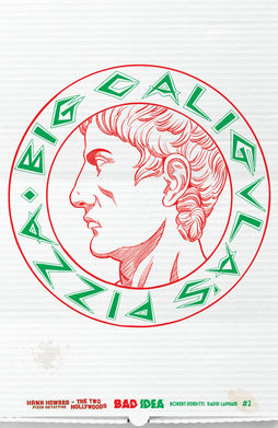 HANK HOWARD PIZZA DETECTIVE THE TWO HOLLYWOODS #2 COVER C DAVID LAPHAM PIZZA BOX DESIGN VARIANT