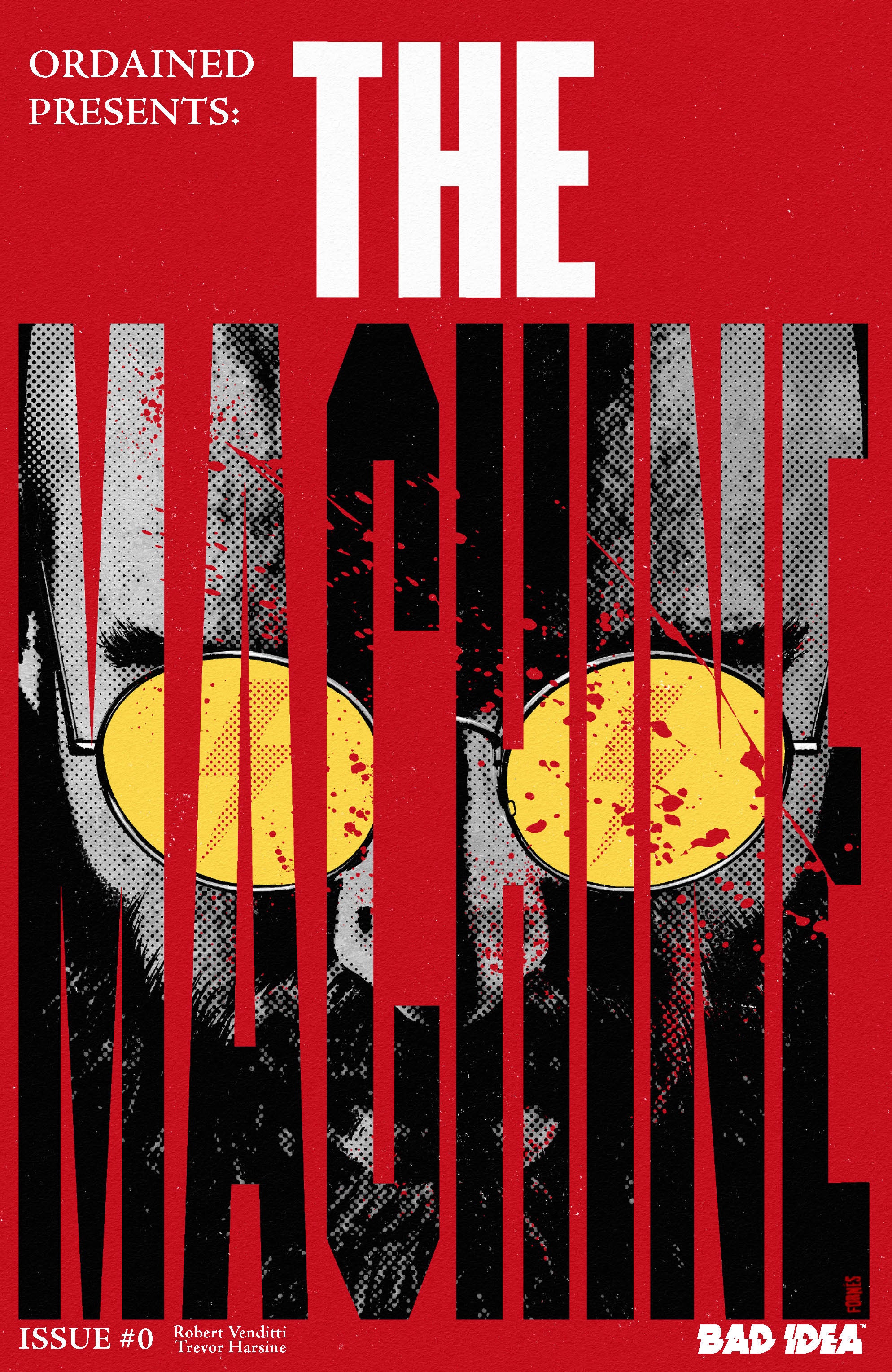 ORDAINED #0 THE MACHINE COVER A JORGE FORNES