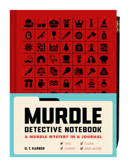 MURDLE DETECTIVE NOTEBOOK HARDCOVER
