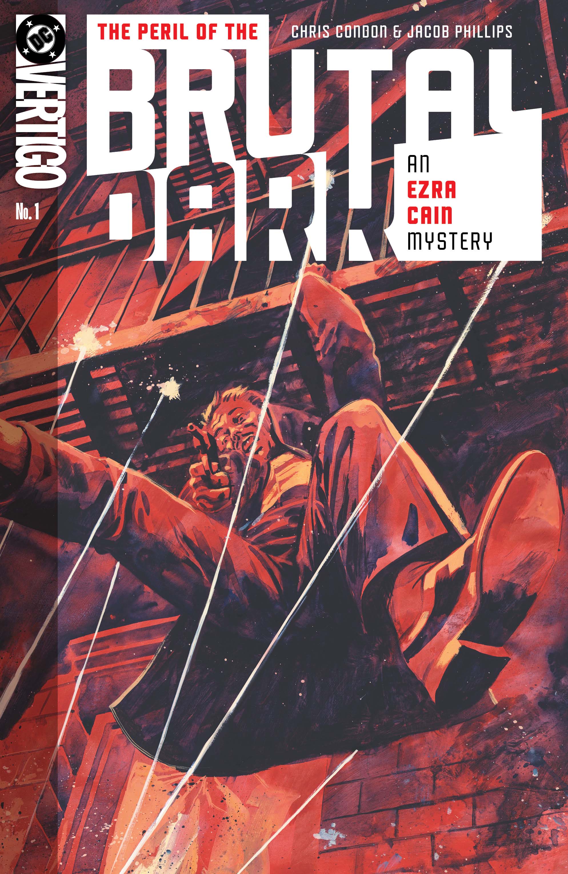 THE PERIL OF THE BRUTAL DARK AN EZRA CAIN MYSTERY #1 COVER A JACOB PHILLIPS
