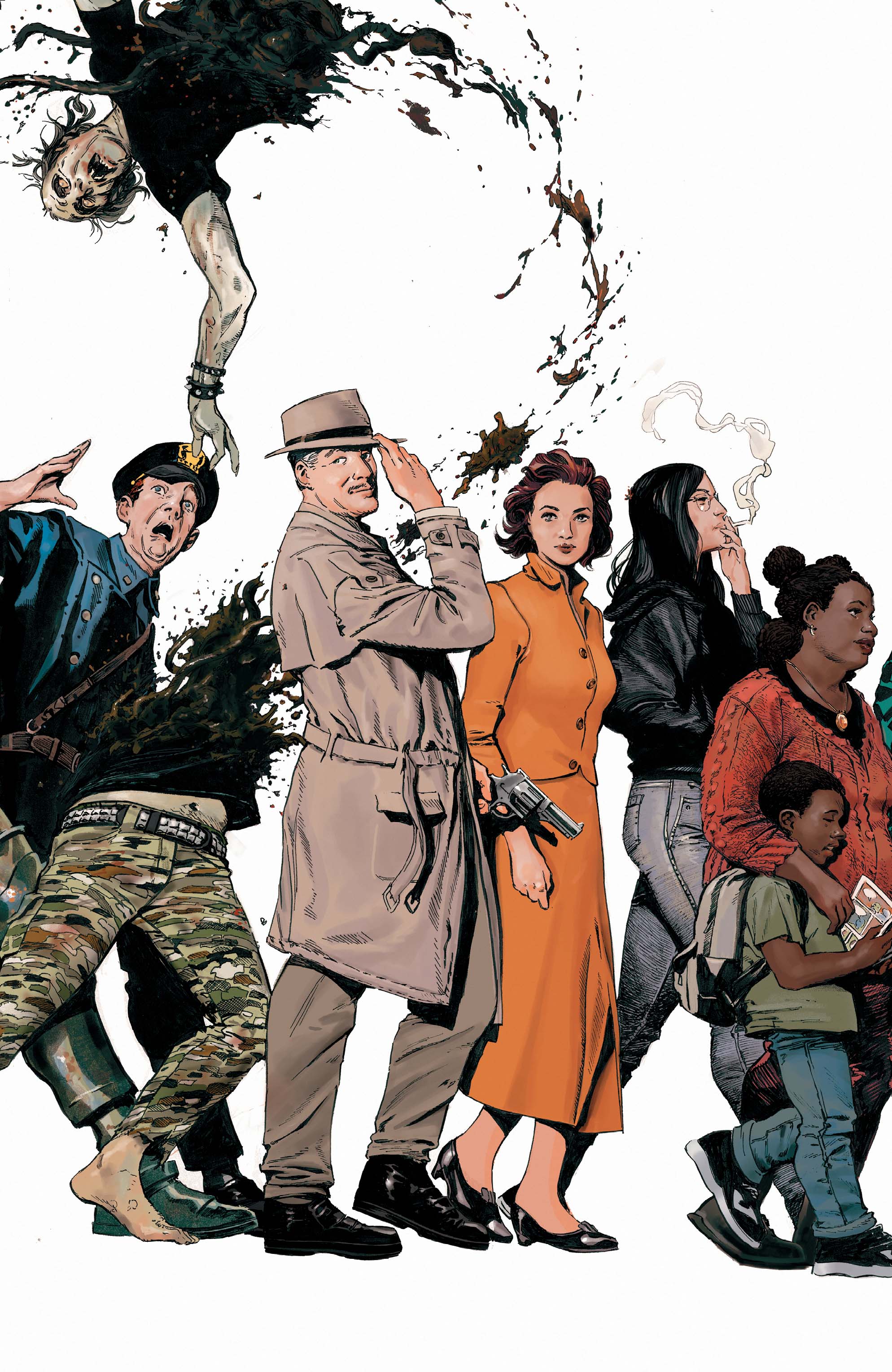 THE PERIL OF THE BRUTAL DARK AN EZRA CAIN MYSTERY #1 COVER E ALVARO MARTINEZ BUENO CONNECTING CARD STOCK VARIANT