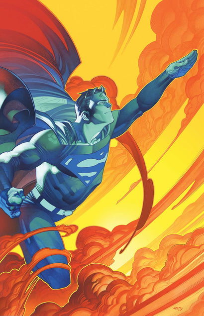 SUPERMAN #35 COVER E CHRIS STEVENS CARD STOCK VARIANT (DC K.O.)