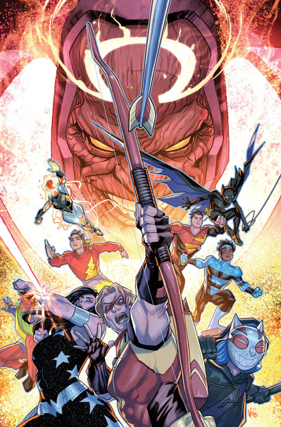 TITANS #32 COVER A PETE WOODS (DC K.O.)