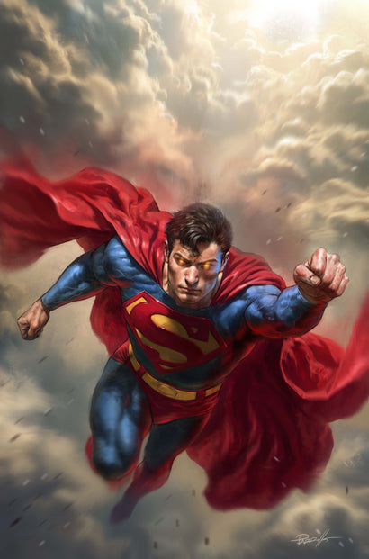 ADVENTURES OF SUPERMAN BOOK OF EL #6 COVER C LUCIO PARRILLO CARD STOCK VARIANT