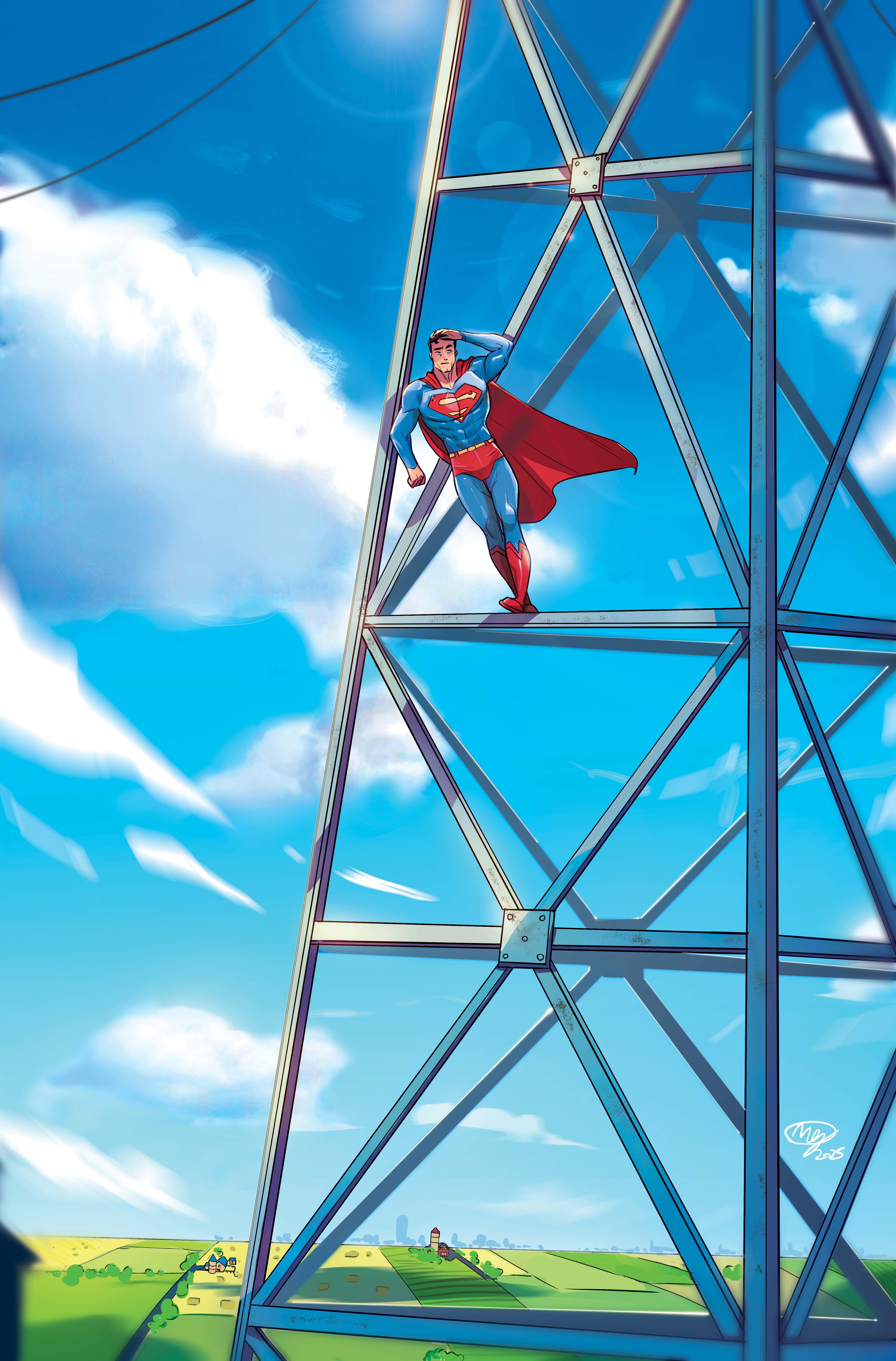 ADVENTURES OF SUPERMAN BOOK OF EL #6 COVER D MEGAN HUANG CARD STOCK VARIANT