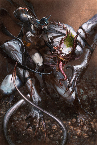 ABSOLUTE BATMAN #15 2ND PRINTING COVER B GABRIELE DELL'OTTO CARD STOCK VARIANT