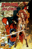 DF SPIDER-MAN RED SONJA #1 DYNAMITE ASPEN EXCLUSIVE BY MICHAEL TURNER CGC GRADED