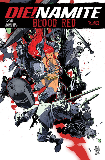 DIENAMITE BLOOD RED #5 COVER C EMANUELE ERCOLANI VARIANT