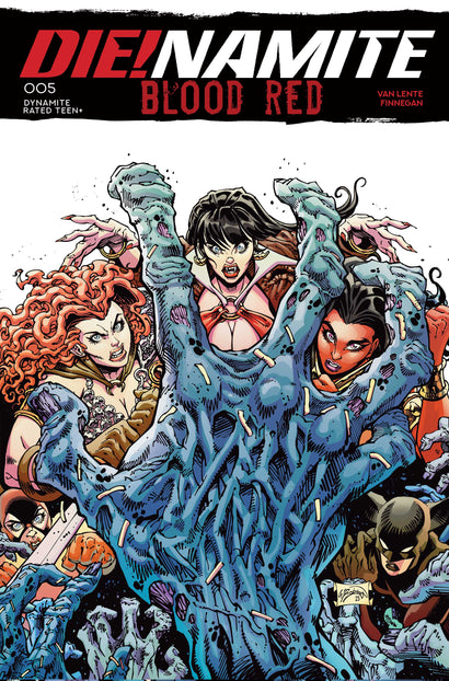 DIENAMITE BLOOD RED #5 COVER D WILL ROBSON VARIANT