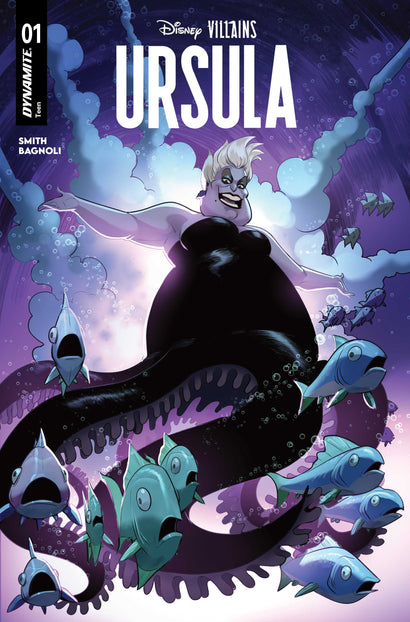 DISNEY VILLAINS URSULA #1 COVER C ROBERT QUINN VARIANT