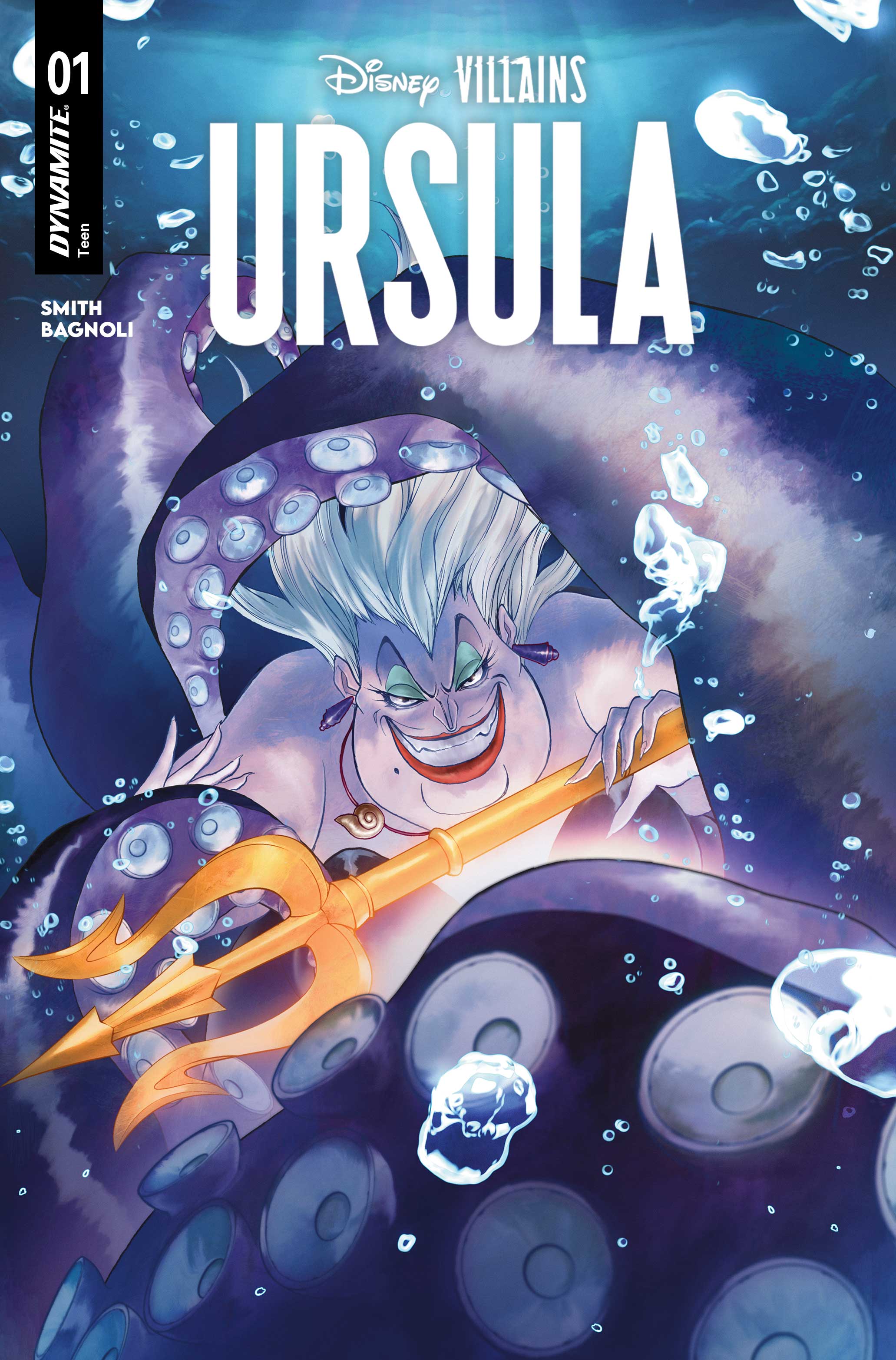 DISNEY VILLAINS URSULA #1 COVER D SHATOKI SHIKI VARIANT