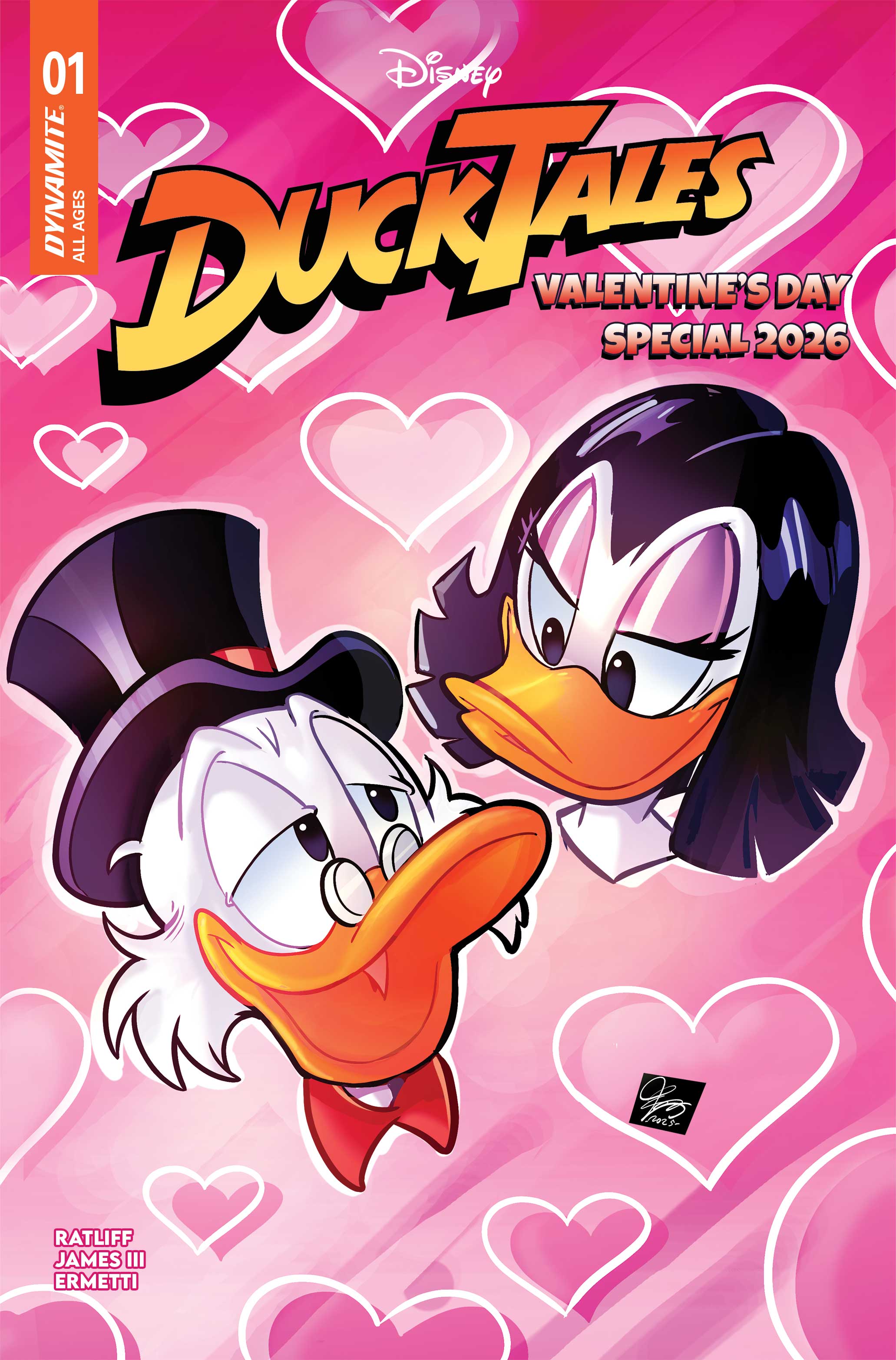 DUCKTALES VALENTINES DAY SPECIAL 2026 #1 (ONE SHOT) COVER B CIRO CANGIALOSI VARIANT