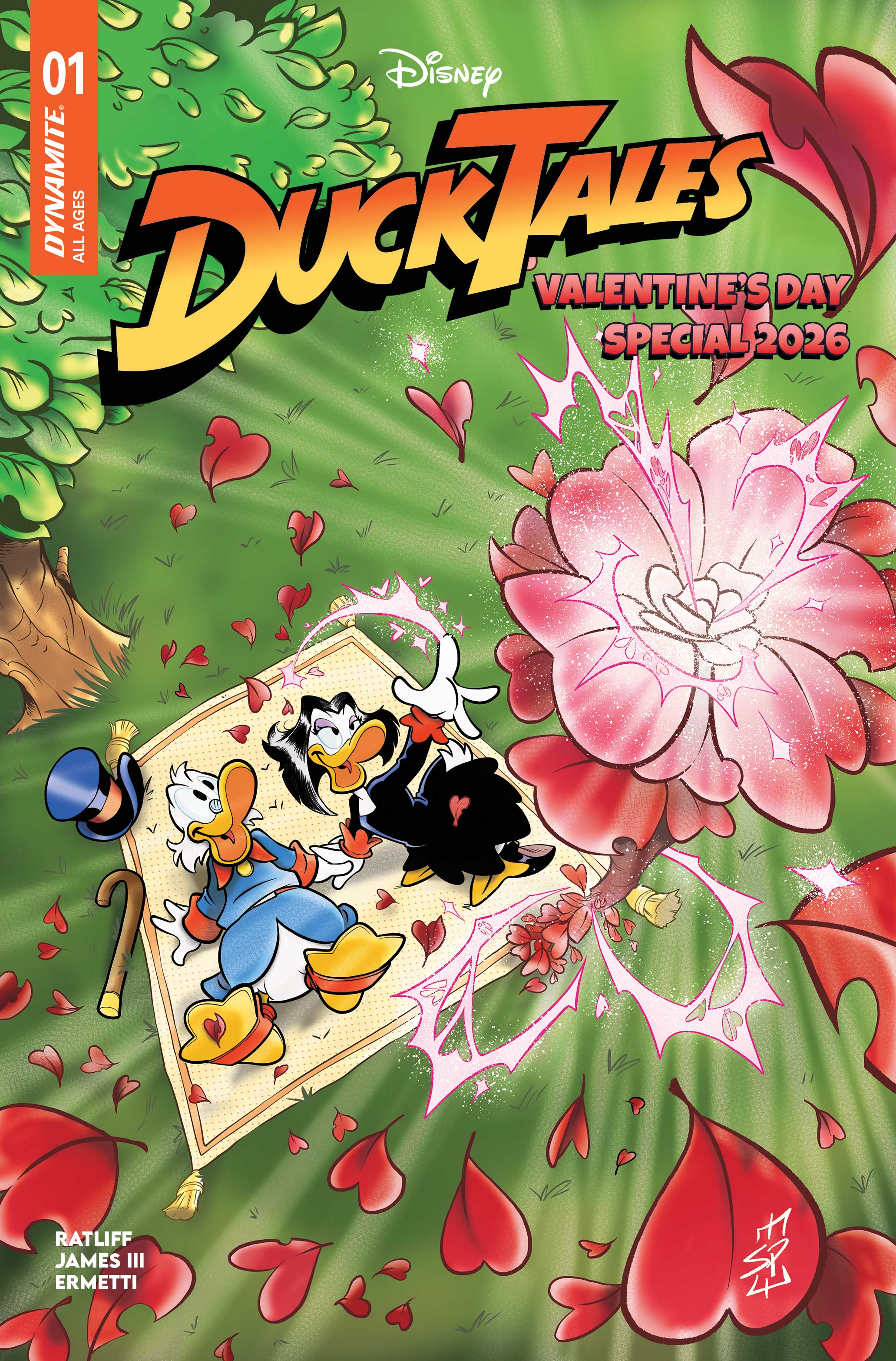 DUCKTALES VALENTINES DAY SPECIAL 2026 #1 (ONE SHOT) COVER C STEFANO PORCU VARIANT