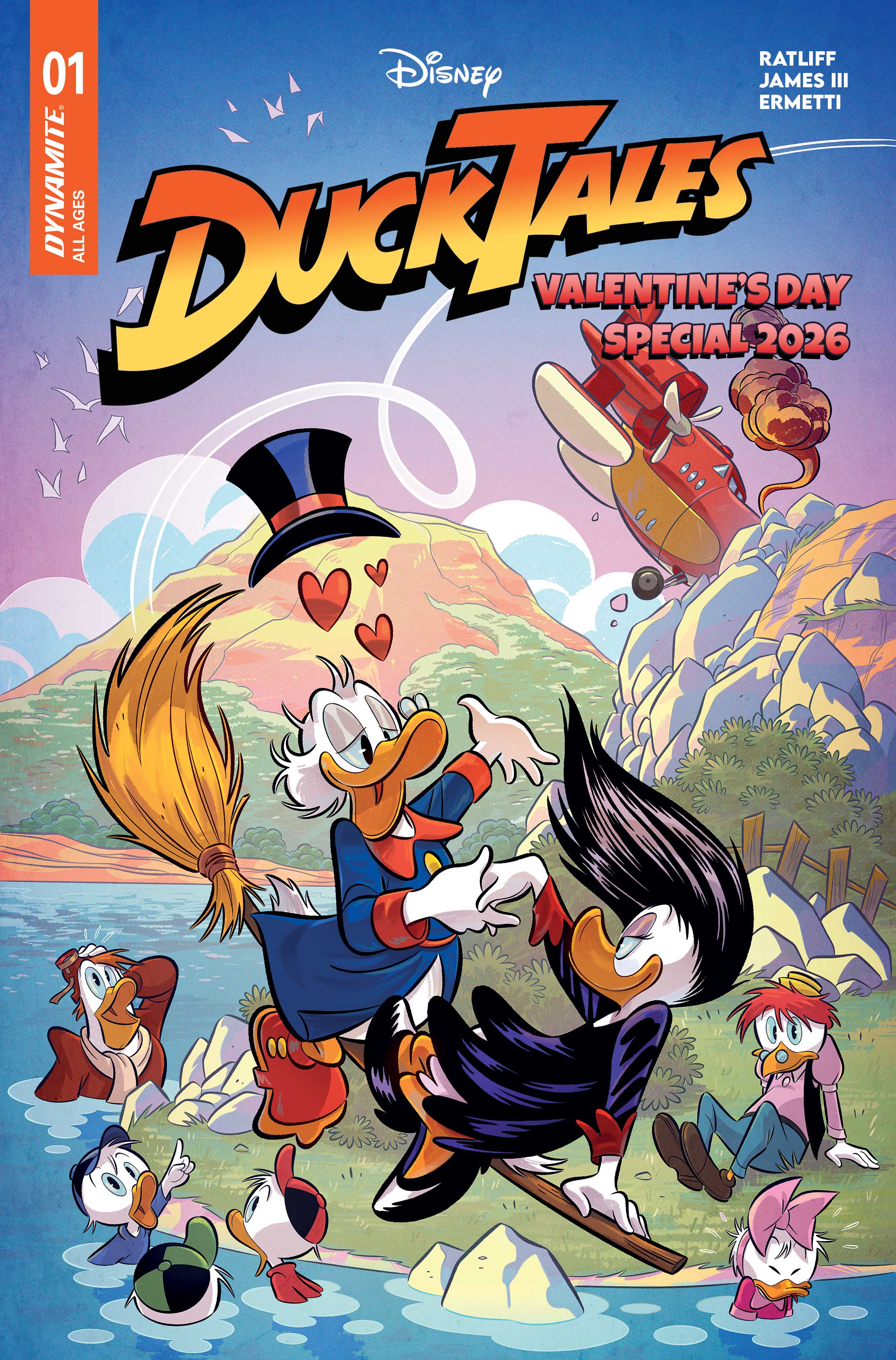 DUCKTALES VALENTINES DAY SPECIAL 2026 #1 (ONE SHOT) COVER D LIBERO ERMETTI VARIANT