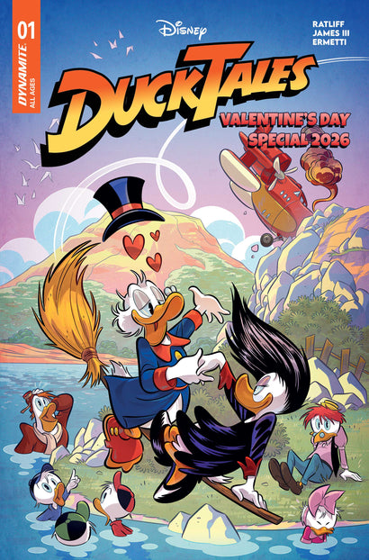 DUCKTALES VALENTINES DAY SPECIAL 2026 #1 (ONE SHOT) COVER D LIBERO ERMETTI VARIANT