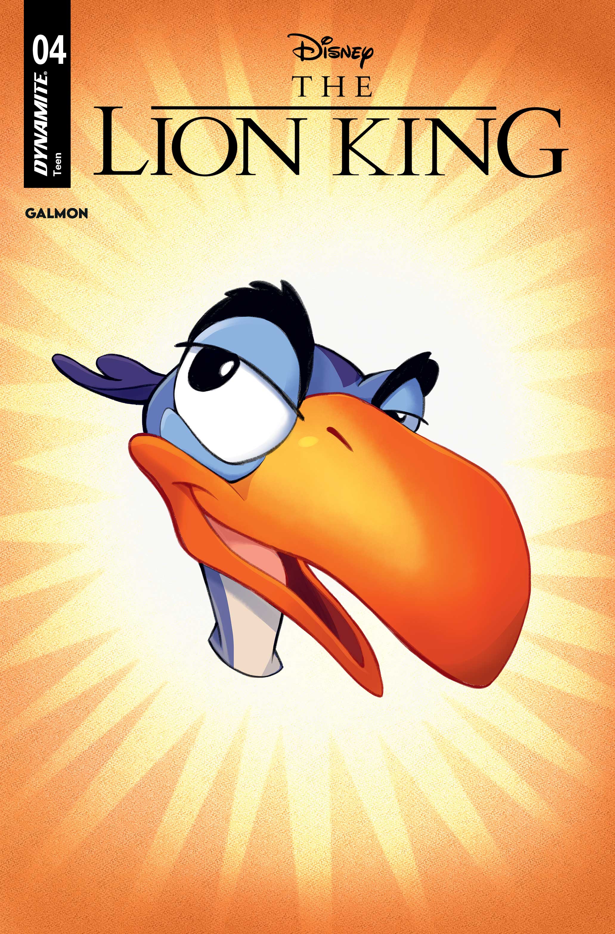 LION KING #4 COVER D CARTOON HEAD VARIANT