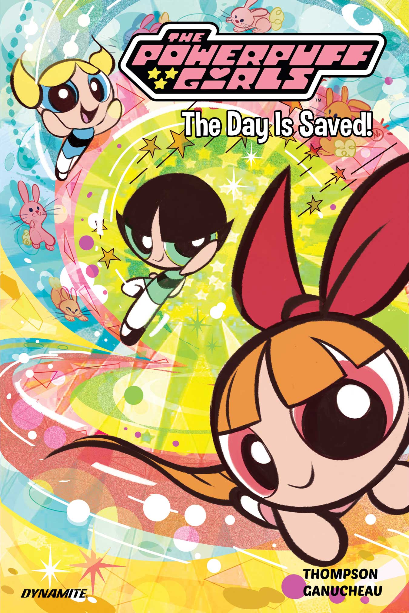 POWERPUFF GIRLS VOL 01 THE DAY IS SAVED HARDCOVER