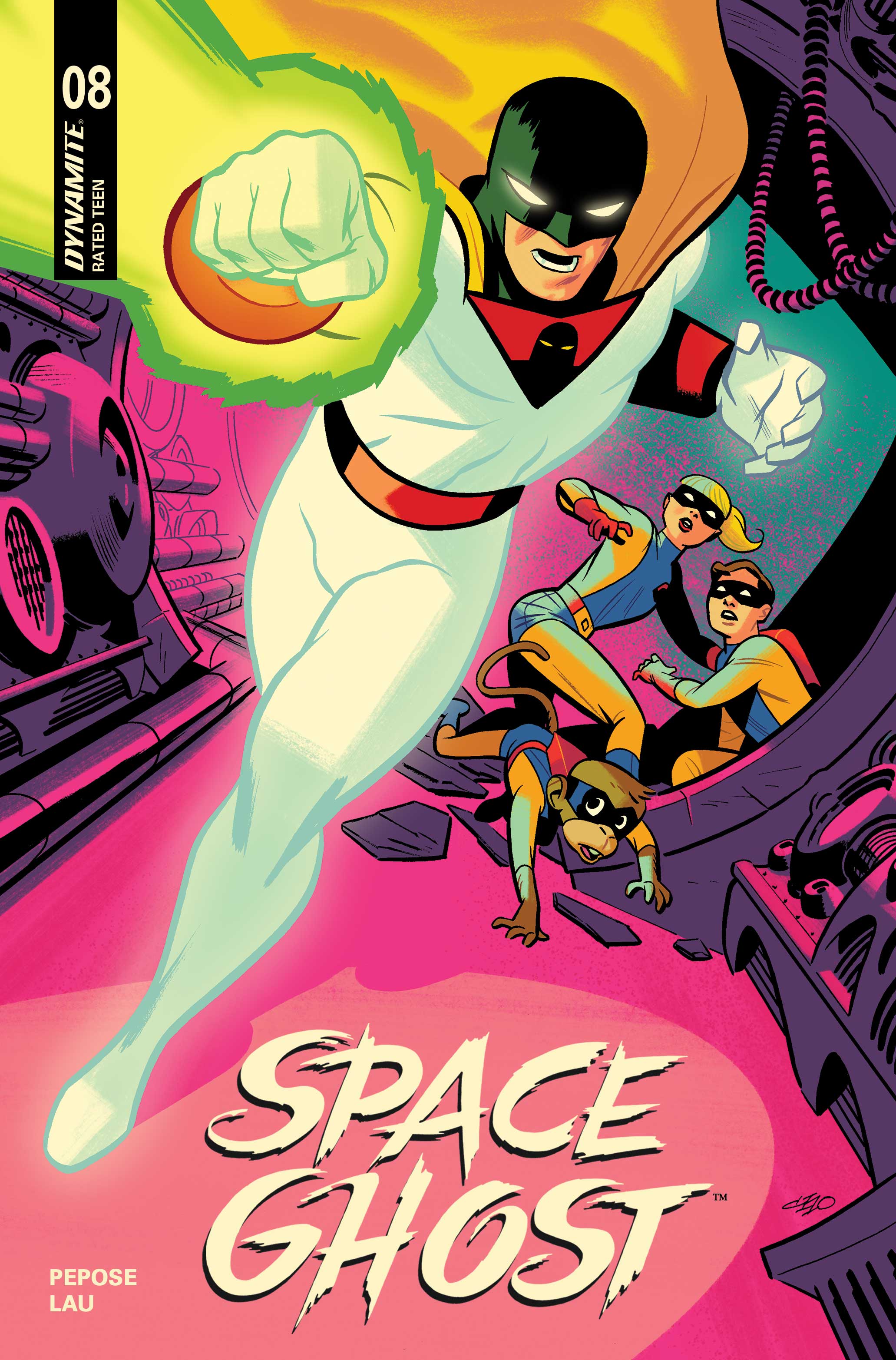 SPACE GHOST #8 COVER C MICHAEL CHO VARIANT