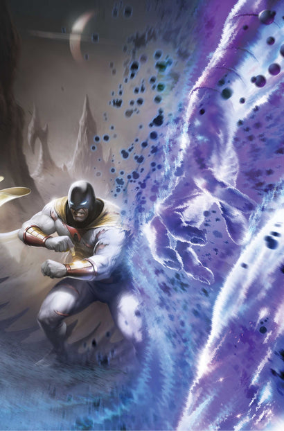 SPACE GHOST #8 COVER E FRANCESCO MATTINA METAL VIRGIN VARIANT
