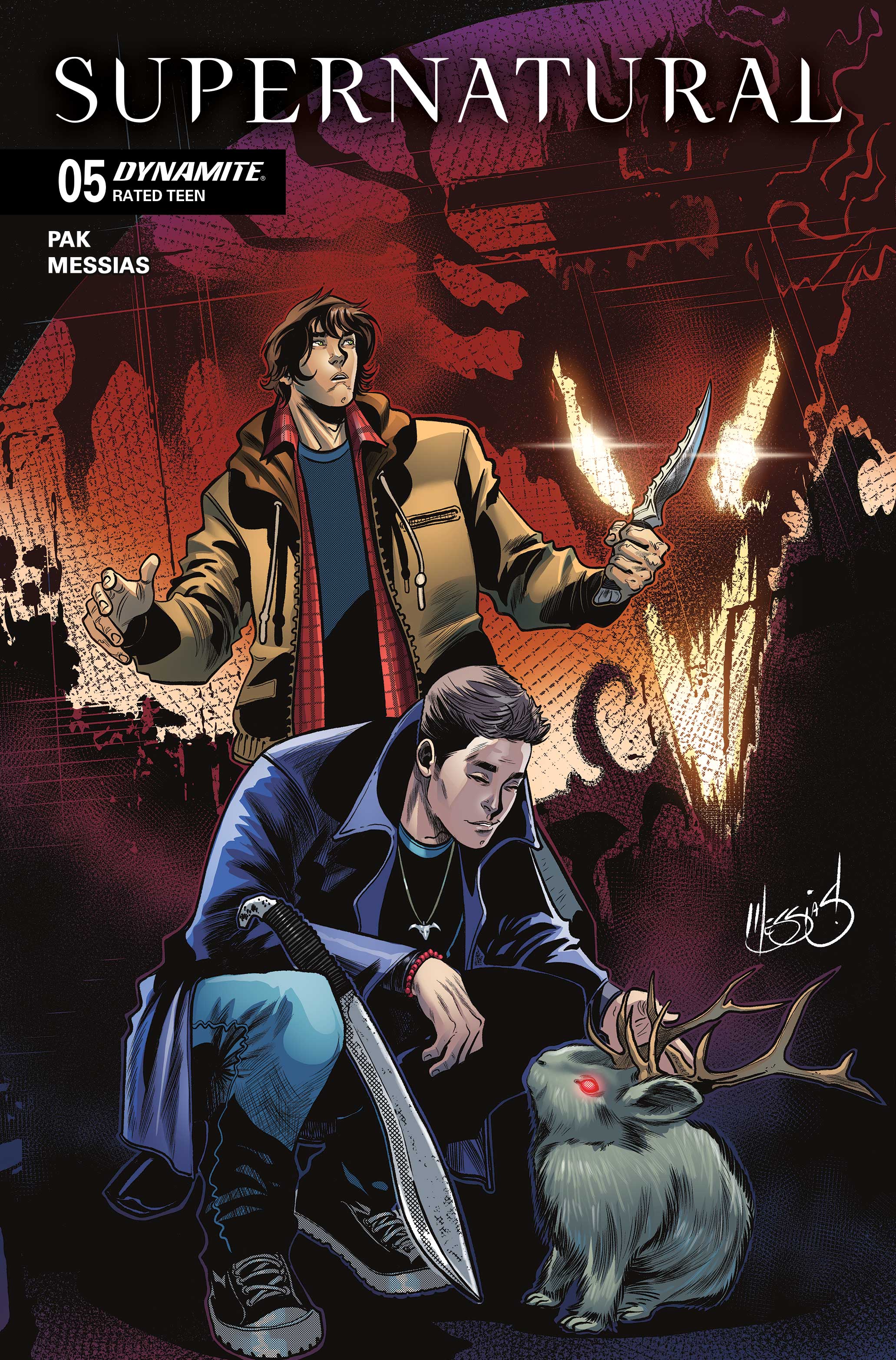 SUPERNATURAL #5 COVER B EDER MESSIAS VARIANT