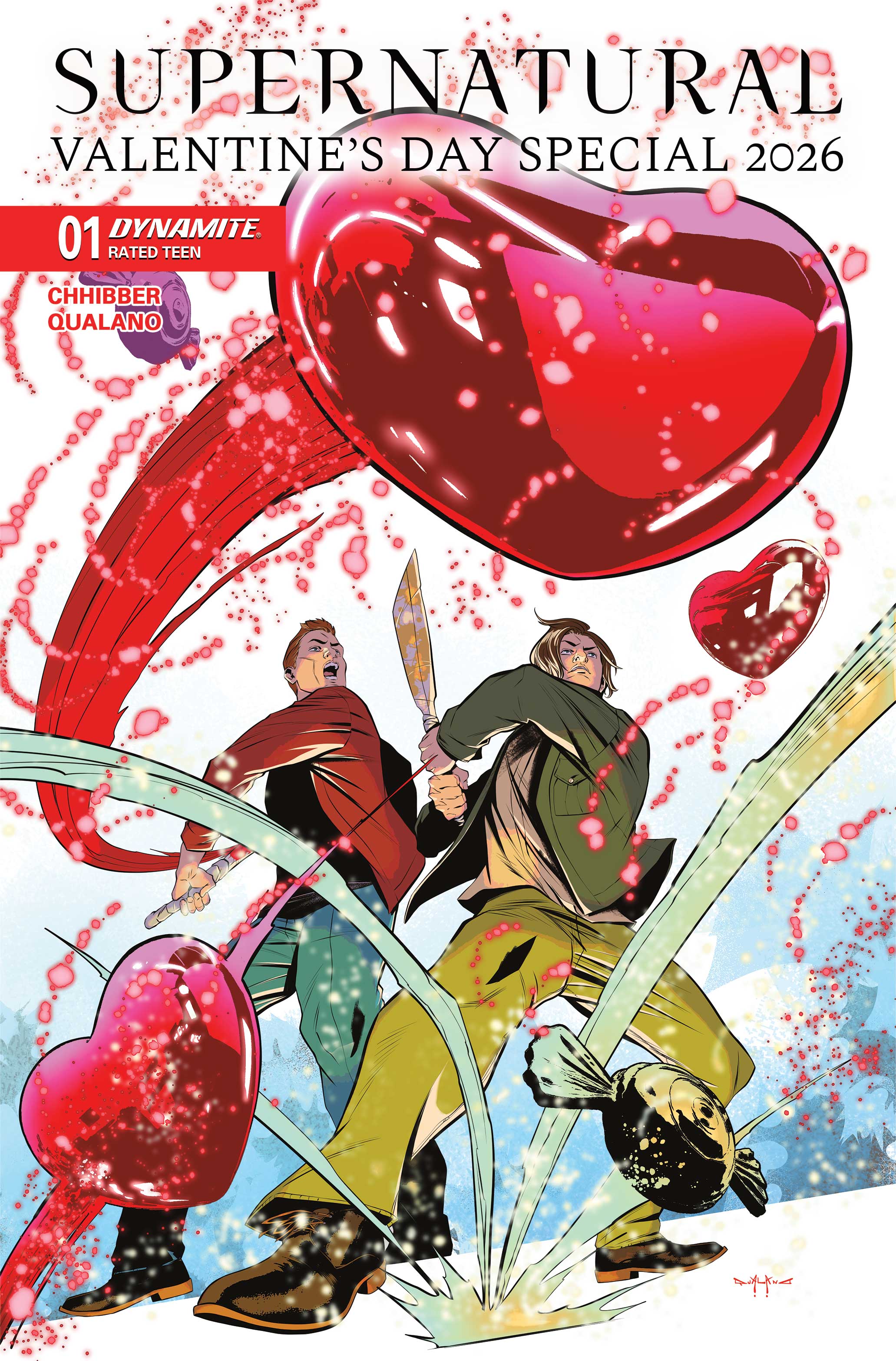 SUPERNATURAL VALENTINES DAY SPECIAL 2026 #1 (ONE SHOT) COVER D PASQUALE QUALANO VARIANT