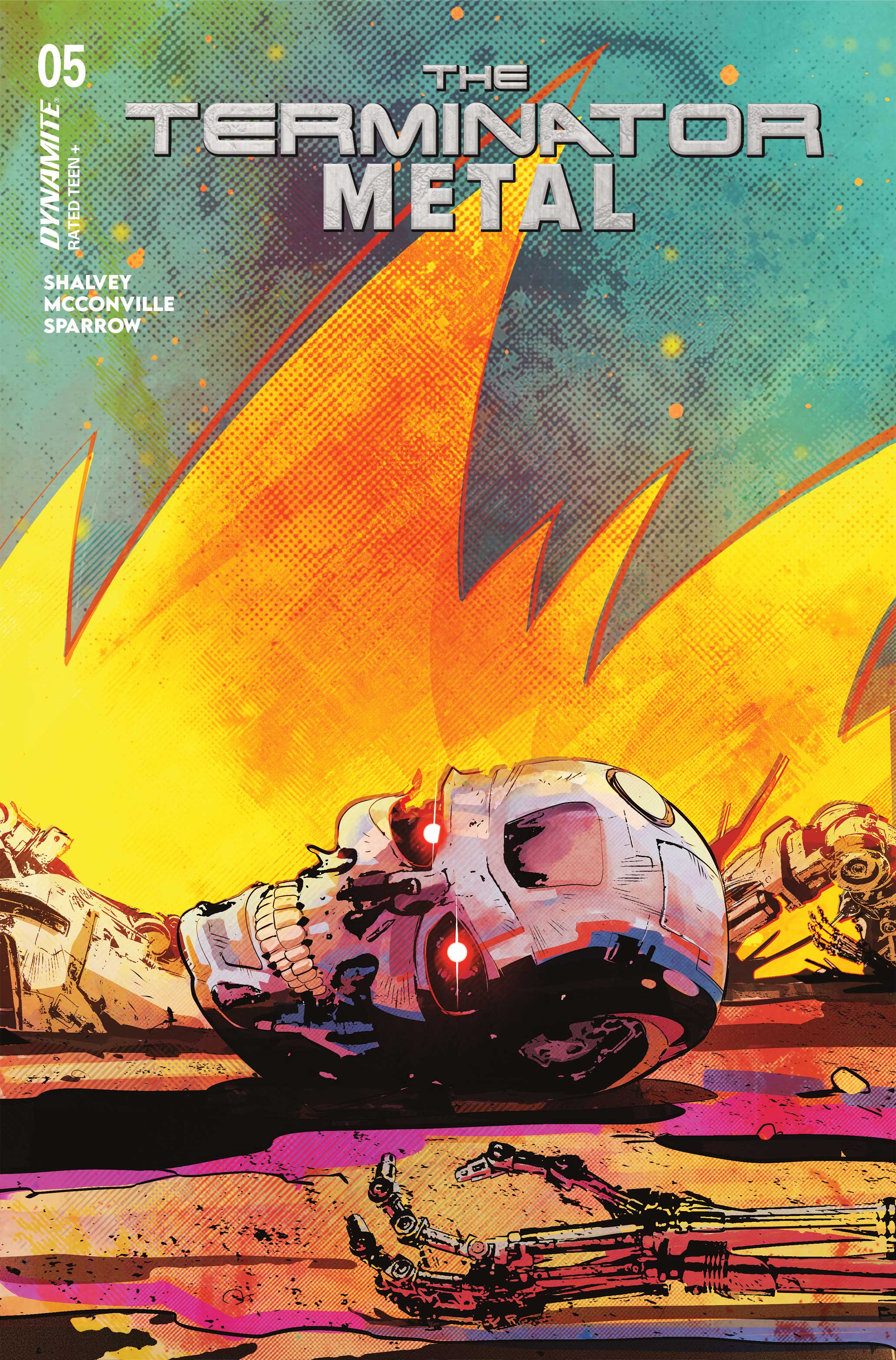 TERMINATOR METAL #5 COVER C SEBASTIAN PIRIZ VARIANT