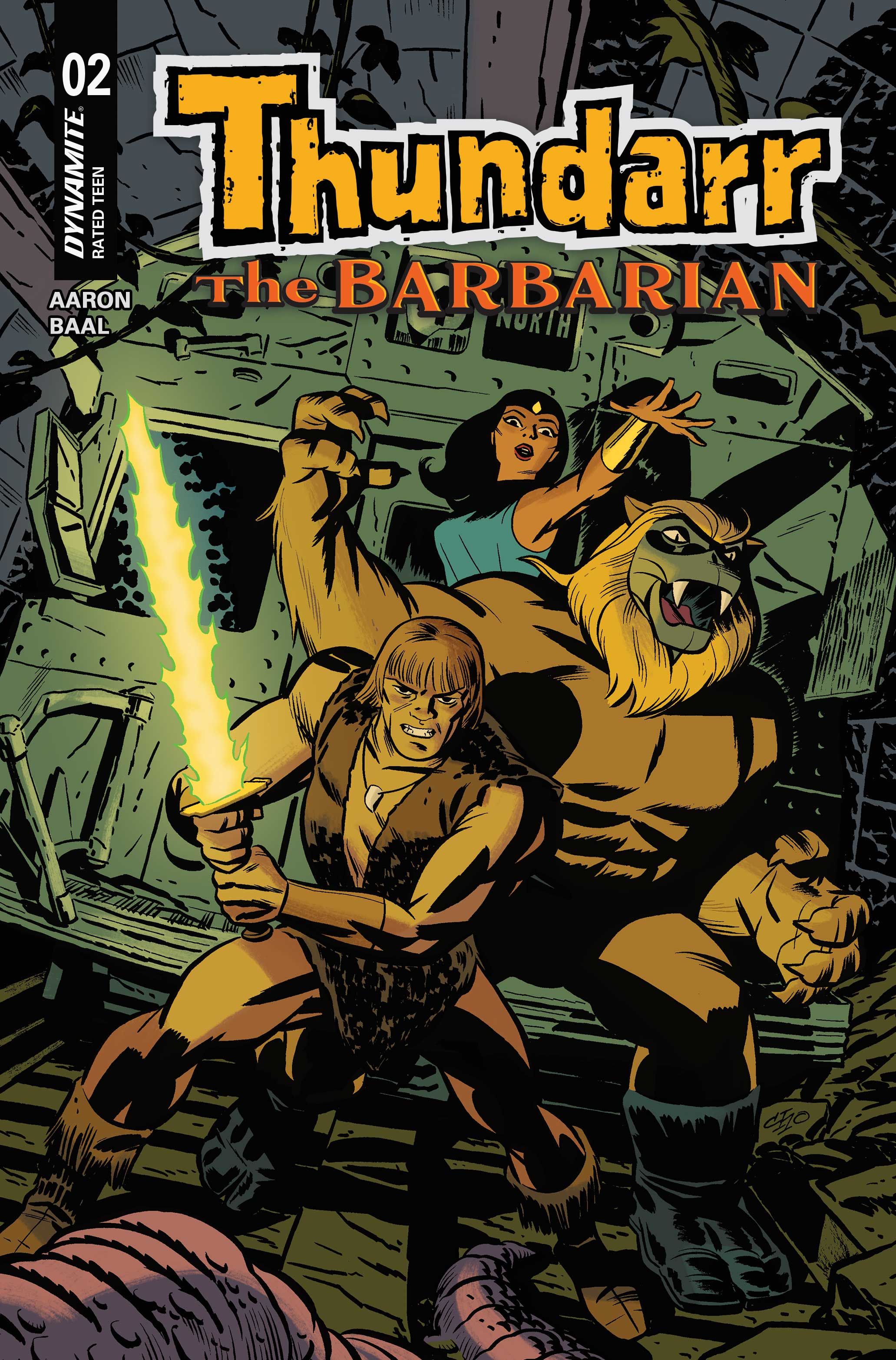 THUNDARR THE BARBARIAN #2 COVER A MICHAEL CHO