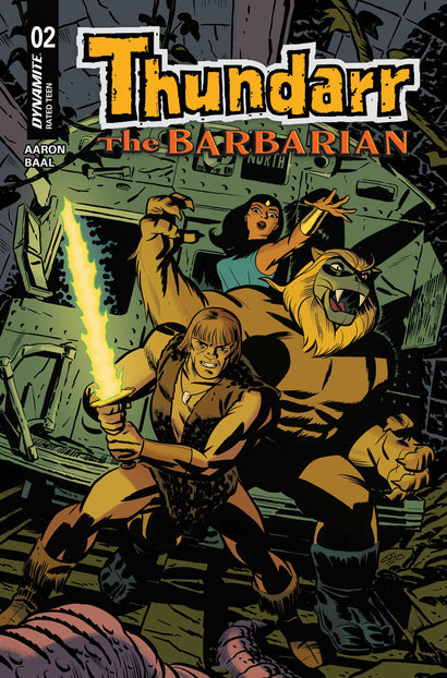 THUNDARR THE BARBARIAN #2 COVER A MICHAEL CHO