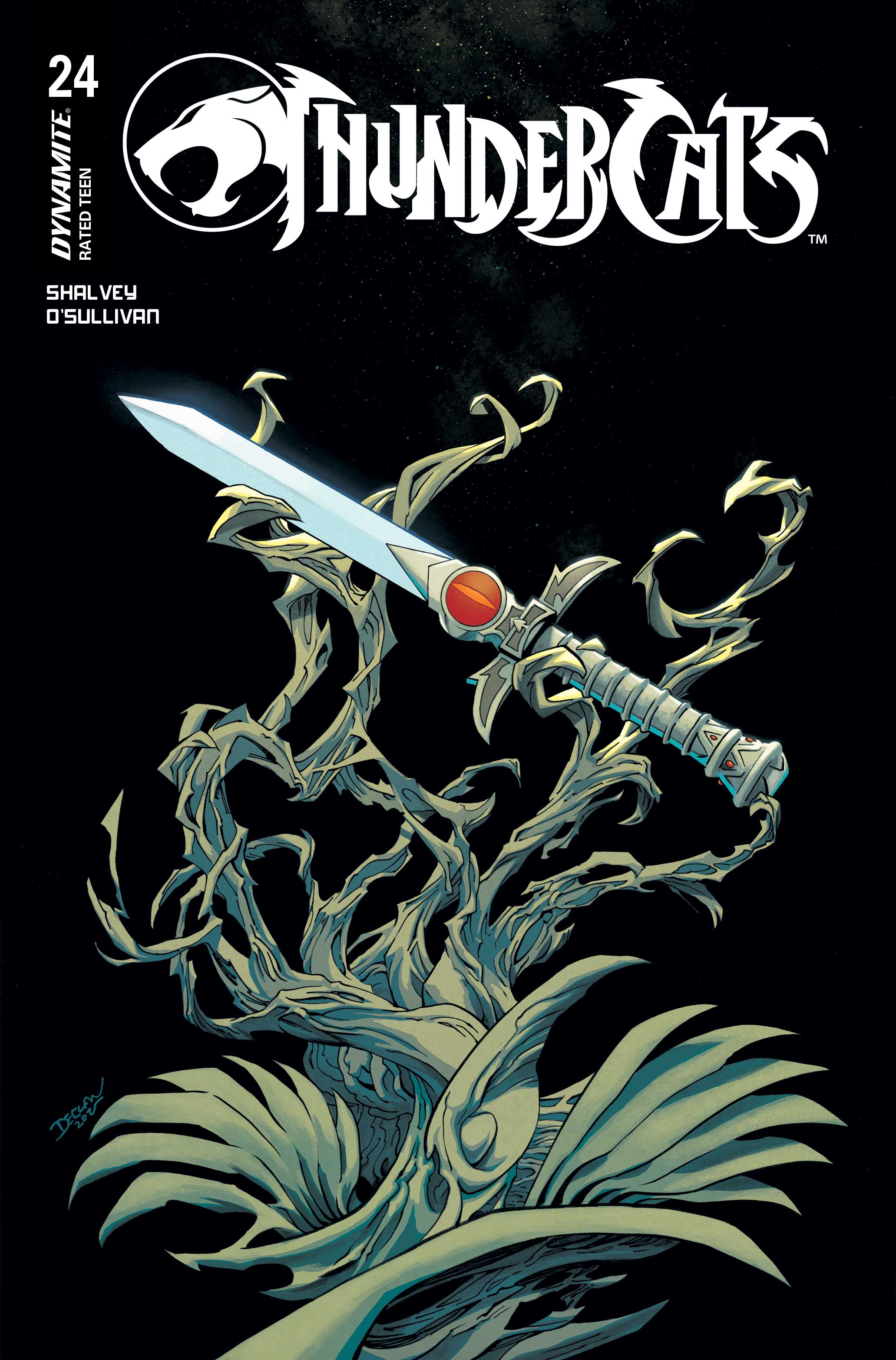 THUNDERCATS #24 COVER B DECLAN SHALVEY VARIANT